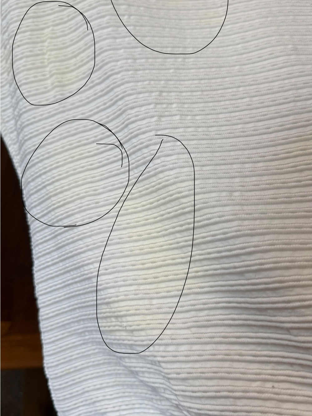 Armani Collezioni White Textured Scoop Neck Top - Picture 8 of 8